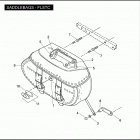 FLSTC 1BW5 HERITAGE SOFTAIL CLASSIC (2007) SADDLEBAGS - FLSTC