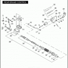 FXDSE2 1PS8 CVO DYNA (2008) Тормозной цилиндр задний