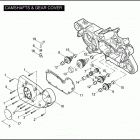 XL883 4CN2 SPORTSTER 883 (2007) CAMSHAFTS & GEAR COVER