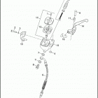 FXDSE 1PS8 CVO DYNA (2007) Привод управления сцеплением