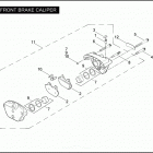 FLHRSE3 1PG8 CVO ROAD KING (2007) Передний суппорт
