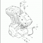 FLHTP 1FMM ELECTRA GLIDE STANDARD POLICE (2007) ENGINE SENSORS & SWITCHES