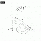 FXDSE 1PS8 CVO DYNA (2007) Сиденье