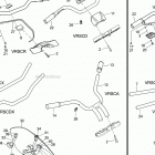VRSCD 1HDZ VRSCD NIGHT ROD (2007) HANDLEBAR & THROTTLE CONTROL