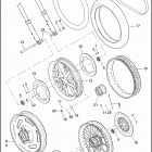 VRSCD 1HDZ VRSCD NIGHT ROD (2007) Переднее колесо