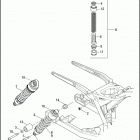 FXDC 1GV4 DYNA SUPER GLIDE CUSTOM (2007) SHOCK ABSORBERS - HYDRAULIC
