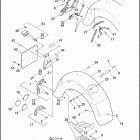 FLHTC 1FF4 ELECTRA GLIDE CLASSIC (2007) Задний бампер
