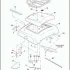 FLHTCUSE2 1PR8 CVO ULTRA CLASSIC (2007) TOUR-PAK - TOP
