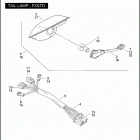 FXSTD 1JB5 SOFTAIL DEUCE (2007) TAIL LAMP - FXSTD