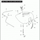 FLHR 1FB4 ROAD KING (2007) FUEL TANK - FLHR, FLHRC & FLHRS