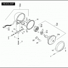 FXDC 1GV4 DYNA SUPER GLIDE CUSTOM (2007) Фара