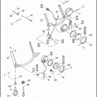 FLSTN 1JD5 SOFTAIL DELUXE (2007) PASSING LAMPS & FRONT TURN SIGNALS - FLSTC & FLSTN