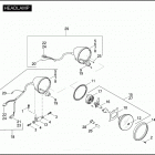 FXSTSSE 1PT9 CVO SOFTAIL SPRINGER (2007) Фара