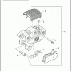 VRSCA 1HAZ VRSCA V-ROD (2006) Передний суппорт