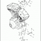 FLHTCUSE2 1PR8 CVO ULTRA CLASSIC (2007) ENGINE MOUNTS & STABILIZER LINKS
