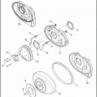 FXDC 1GV4 DYNA SUPER GLIDE CUSTOM (2007) Воздушный фильтр