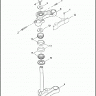 XL883 4CN2 SPORTSTER 883 (2007) STEERING HEAD BRACKET ASSEMBLY