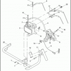 FLHTP 1FMM ELECTRA GLIDE STANDARD POLICE (2007) REAR BRAKE - ABS