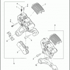 VRSCD 1HDZ VRSCD NIGHT ROD (2007) Задний суппорт