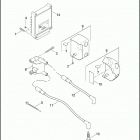 FXSTB 1JA5 NIGHT TRAIN (2007) ELECTRONIC CONTROL MODULE & COIL