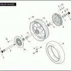 FXDSE 1PS8 CVO DYNA (2007) Заднее колесо