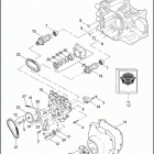 FLHTP 1FMM ELECTRA GLIDE STANDARD POLICE (2007) CAMSHAFTS & CAM COVER - TWIN CAM 103  ™
