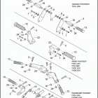 FXDC 1GV4 DYNA SUPER GLIDE CUSTOM (2007) Подножки