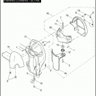 FLHTCU 1FC4 ULTRA CLASSIC (2007) FAIRING LOWERS - ULTRA