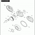 FLHTC 1FF4 ELECTRA GLIDE CLASSIC (2007) Воздушный фильтр