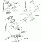 VRSCD 1HDZ VRSCD NIGHT ROD (2007) INSTRUMENTS & COVERS