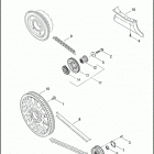 FLHTCUSE2 1PR8 CVO ULTRA CLASSIC (2007) BELTS, CHAINS, & SPROCKETS