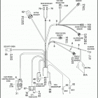 FLHTC 1FF4 ELECTRA GLIDE CLASSIC (2007) MAIN WIRING HARNESS - FLHT & FLHX (2 OF 3)