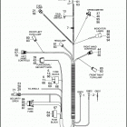 FXDC 1GV4 DYNA SUPER GLIDE CUSTOM (2007) WIRING HARNESS - FXDC & FXDWG