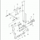 FLSTSC 1BY5 SPRINGER CLASSIC (2007) FORK ROCKERS & CALIPER MOUNTING - FLSTSC