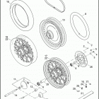 FXSTB 1JA5 NIGHT TRAIN (2007) Переднее колесо