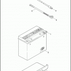FXSTSSE 1PT9 CVO SOFTAIL SPRINGER (2007) Аккумулятор