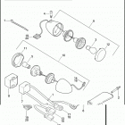 XL1200N 1CZ3 NIGHTSTER (2007) TURN SIGNALS & TAIL LAMP - 1200N