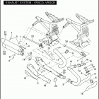 VRSCD 1HDZ VRSCD NIGHT ROD (2007) EXHAUST SYSTEM - VRSCD, VRSCR