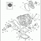 VRSCA 1HAZ VRSCA V-ROD (2006) COVERS, OIL PAN / FILTER / PICKUP