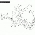 XL883 4CN2 SPORTSTER 883 (2007) Глушитель