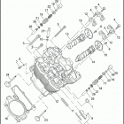 VRSCD 1HDZ VRSCD NIGHT ROD (2007) CYLINDER HEAD, CAMSHAFTS, & VALVES