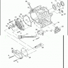 FXDSE 1PS8 CVO DYNA (2007) TRANSMISSION BEARINGS & SIDE COVERS