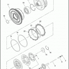 FXSTB 1JA5 NIGHT TRAIN (2007) Сцепление