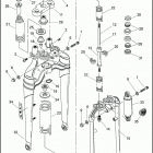 FXSTSSE 1PT9 CVO SOFTAIL SPRINGER (2007) Передняя вилка