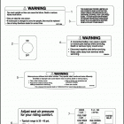 FLHTP 1FMM ELECTRA GLIDE STANDARD POLICE (2007) WARNINGS AND LABELS