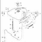 FXSTSSE 1PT9 CVO SOFTAIL SPRINGER (2007) Топливный бак