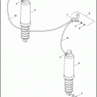 FLHTCUSE 1PRE CVO ULTRA CLASSIC (2006) REAR SHOCK ABSORBERS & AIR SUSPENSION             SYSTEM