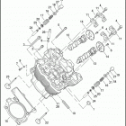 VRSCA 1HAZ VRSCA V-ROD (2006) CYLINDER HEAD, CAMSHAFTS, & VALVES (CONTINUED)