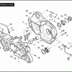 XL1200L 1CWP SPORTSTER 1200 LOW (2006) Картер двигателя