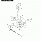 FXDWGI 1GP1 DYNA WIDE GLIDE (2006) Привод управления сцеплением